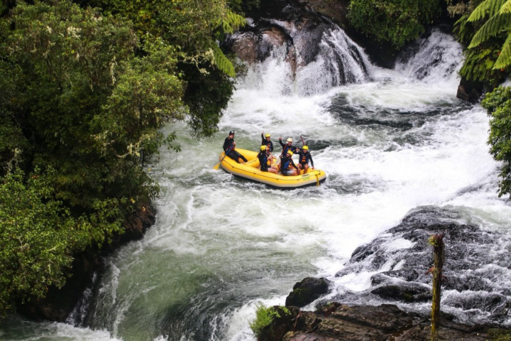 Sofia Rafting on a Natural River