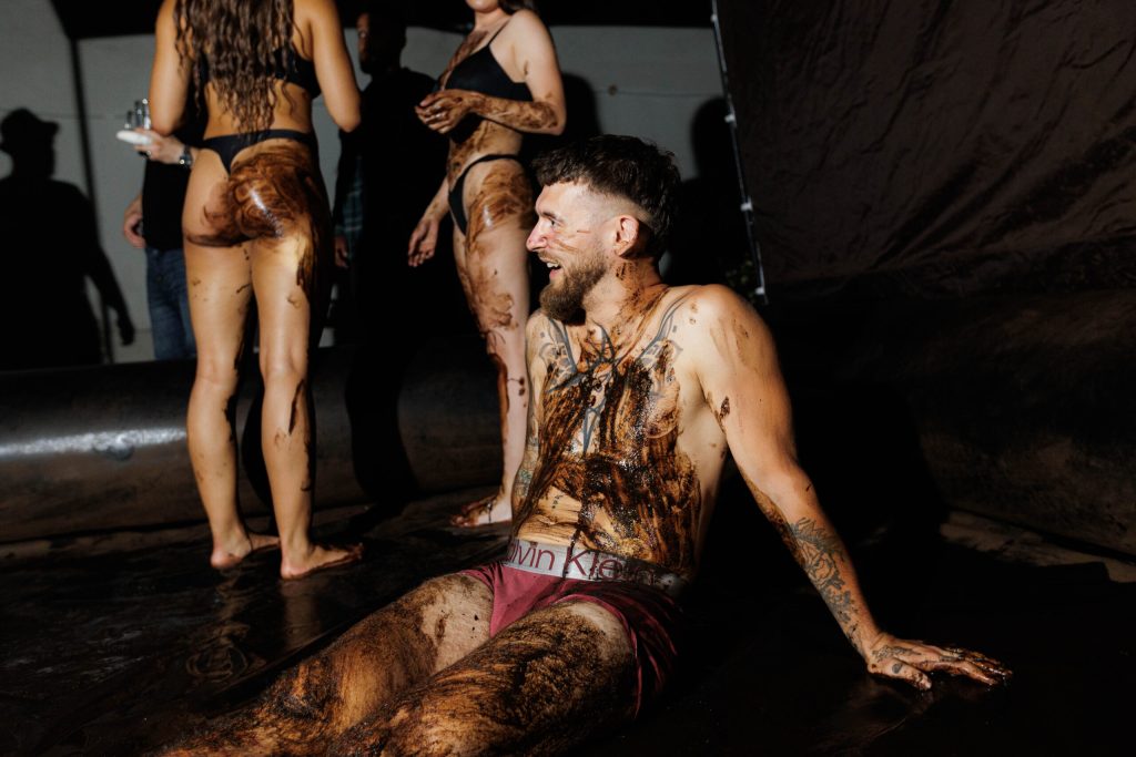 Budapest Mud/Oil Wrestling Show