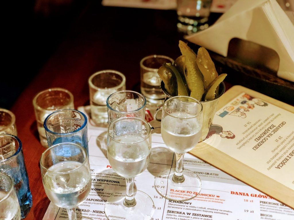 Krakow Polish Vodka Tasting