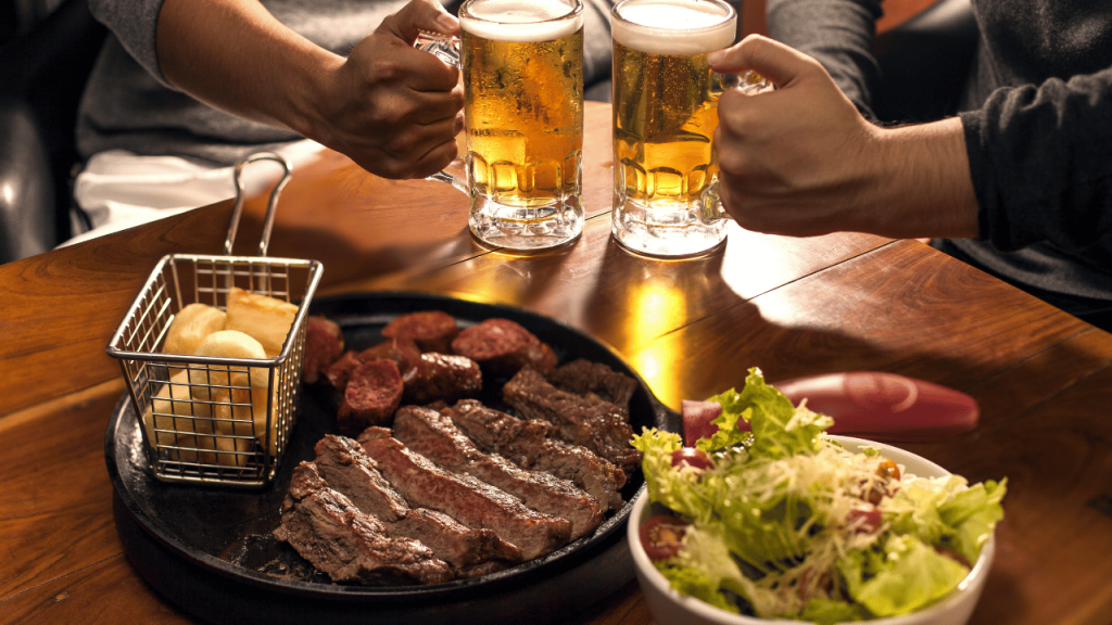 Krakow Steak Dinner with 2 Beers