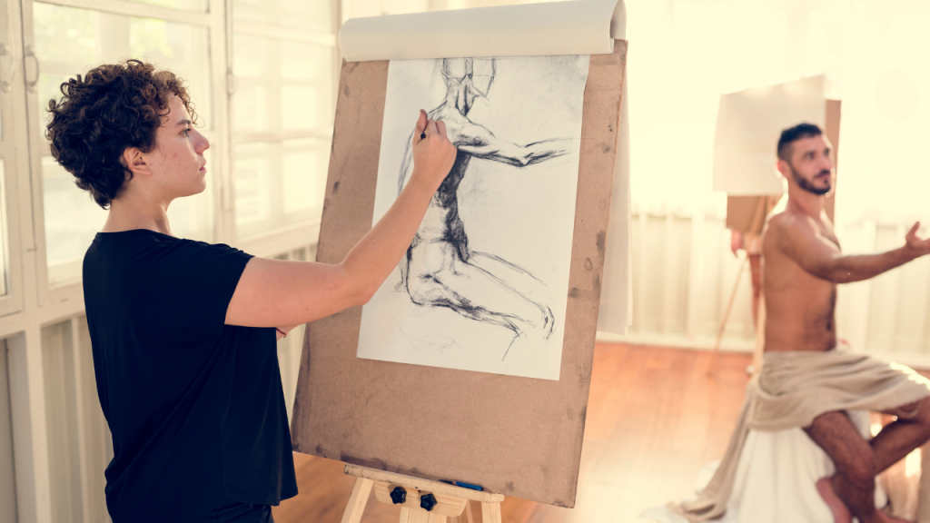 Nude Life Drawing with Cocktails